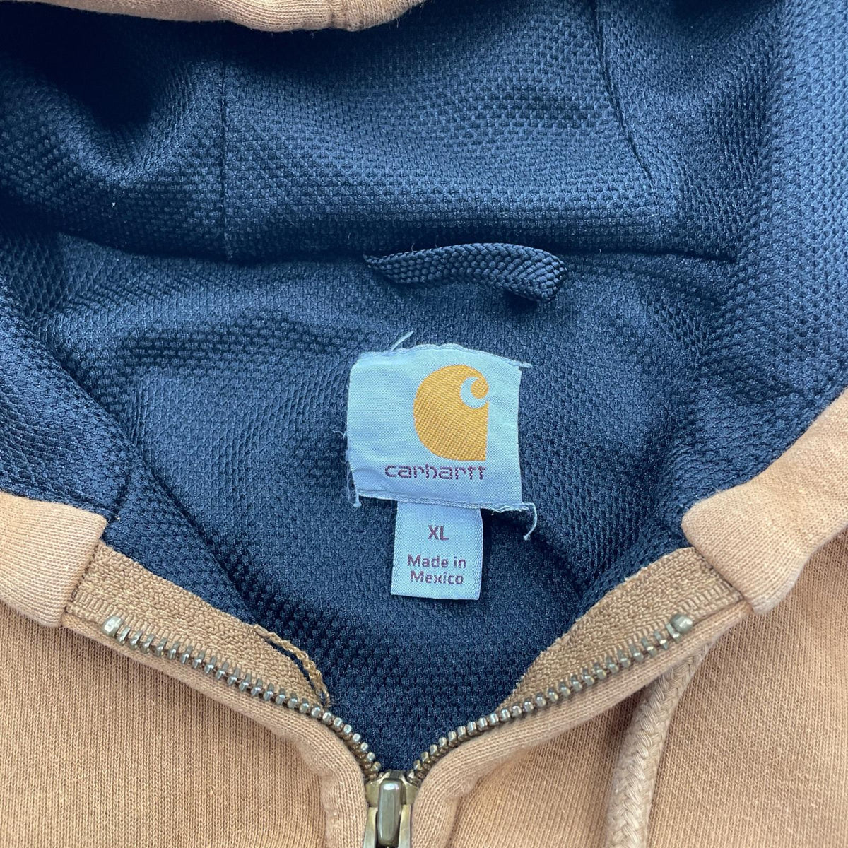パーカー Carhartt ｼﾞｯﾌﾟｱｯﾌﾟ ﾊﾟｰｶｰ ﾌﾞﾗｳﾝ (XL) LL ブラウン