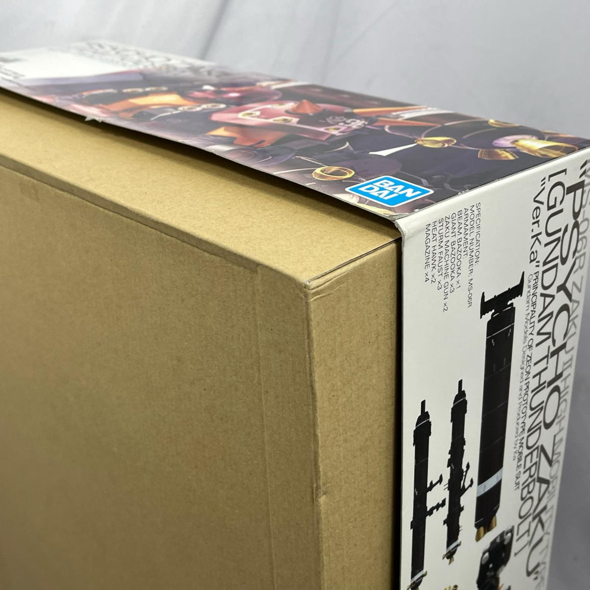 MG 高機動型ザク サイコ・ザク Ver.Ka 機動戦士ガンダム　サンダーボルト バンダイスピリッツ ガンプラ