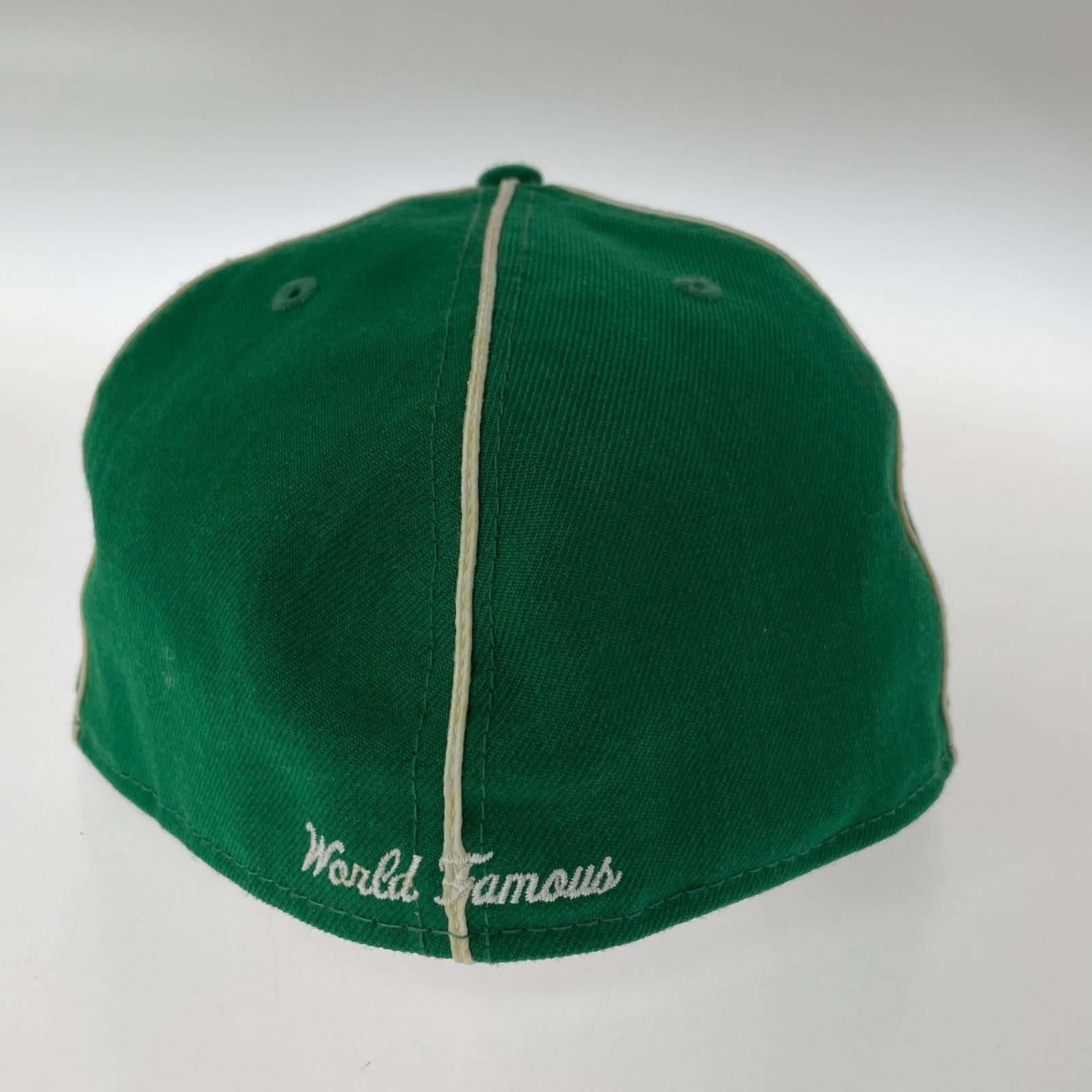 キャップ Logo Piping NEW ERA グリーン