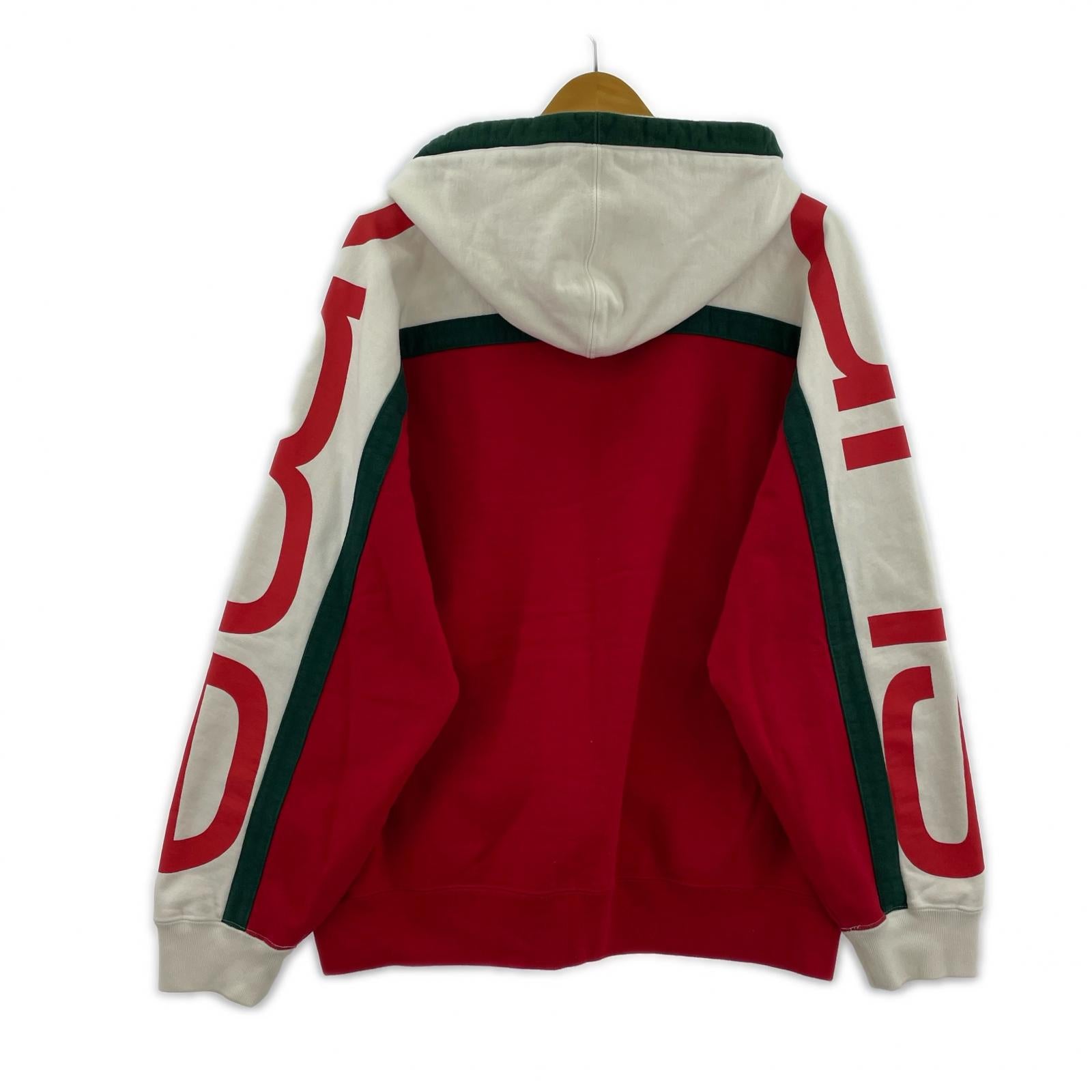 パーカー Logo Paneled Zip Up Hooded Sweat S S