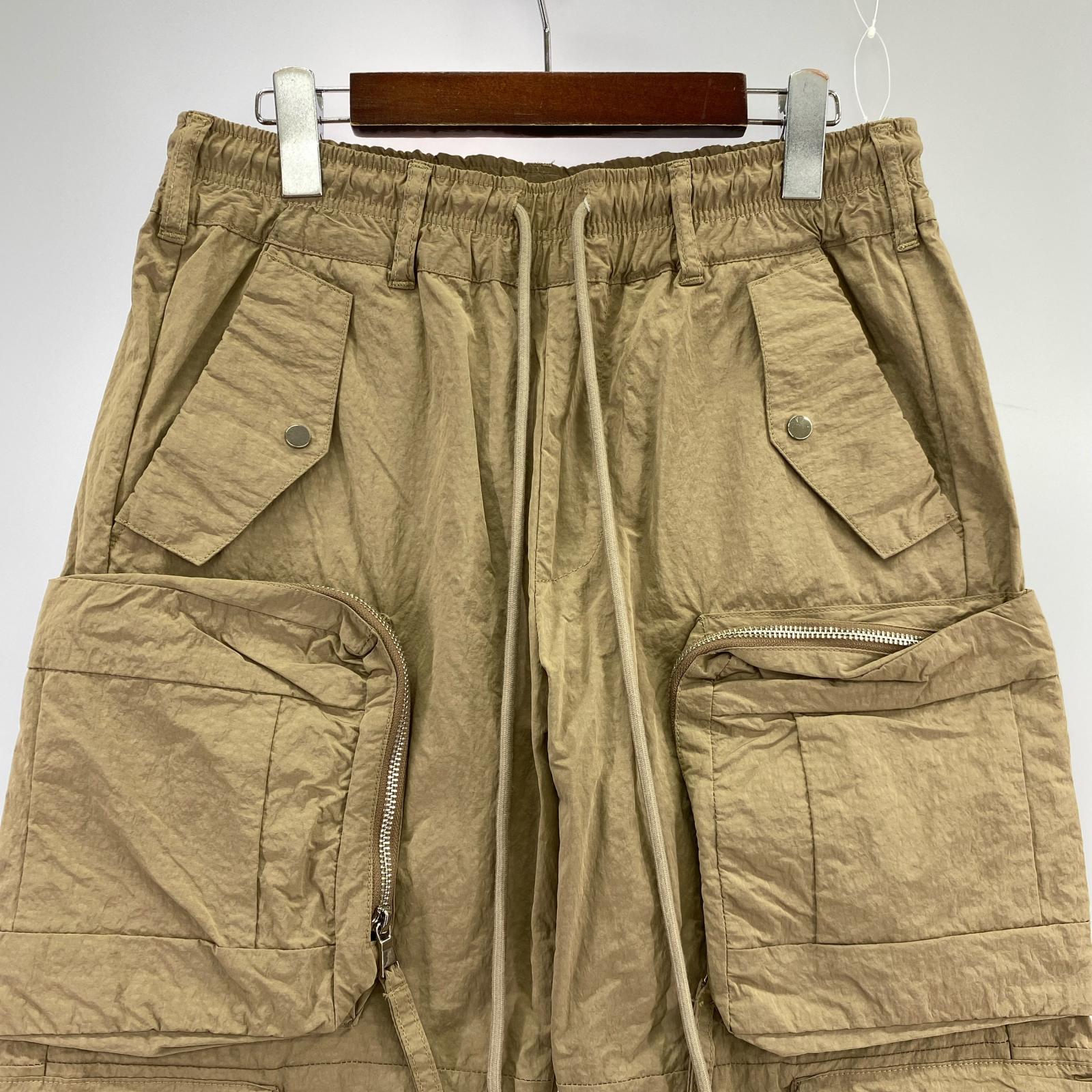 その他ボトムス MLVINCE　ナイロンカーゴパンツ　ベージュ　M M ベージュ