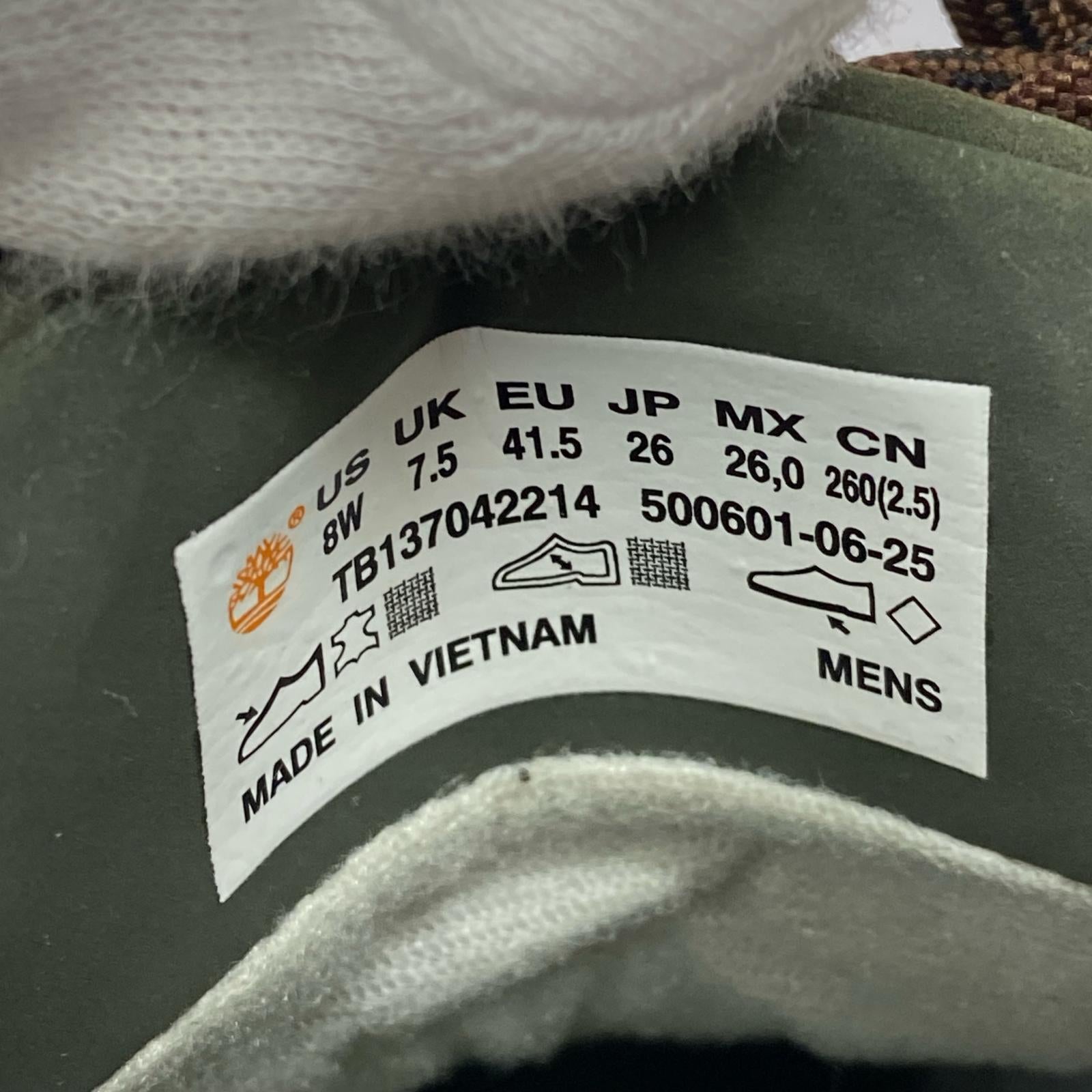 ブーツ SIZE 8 26cm (US8 UK7 1/2 EU42) ブラウン