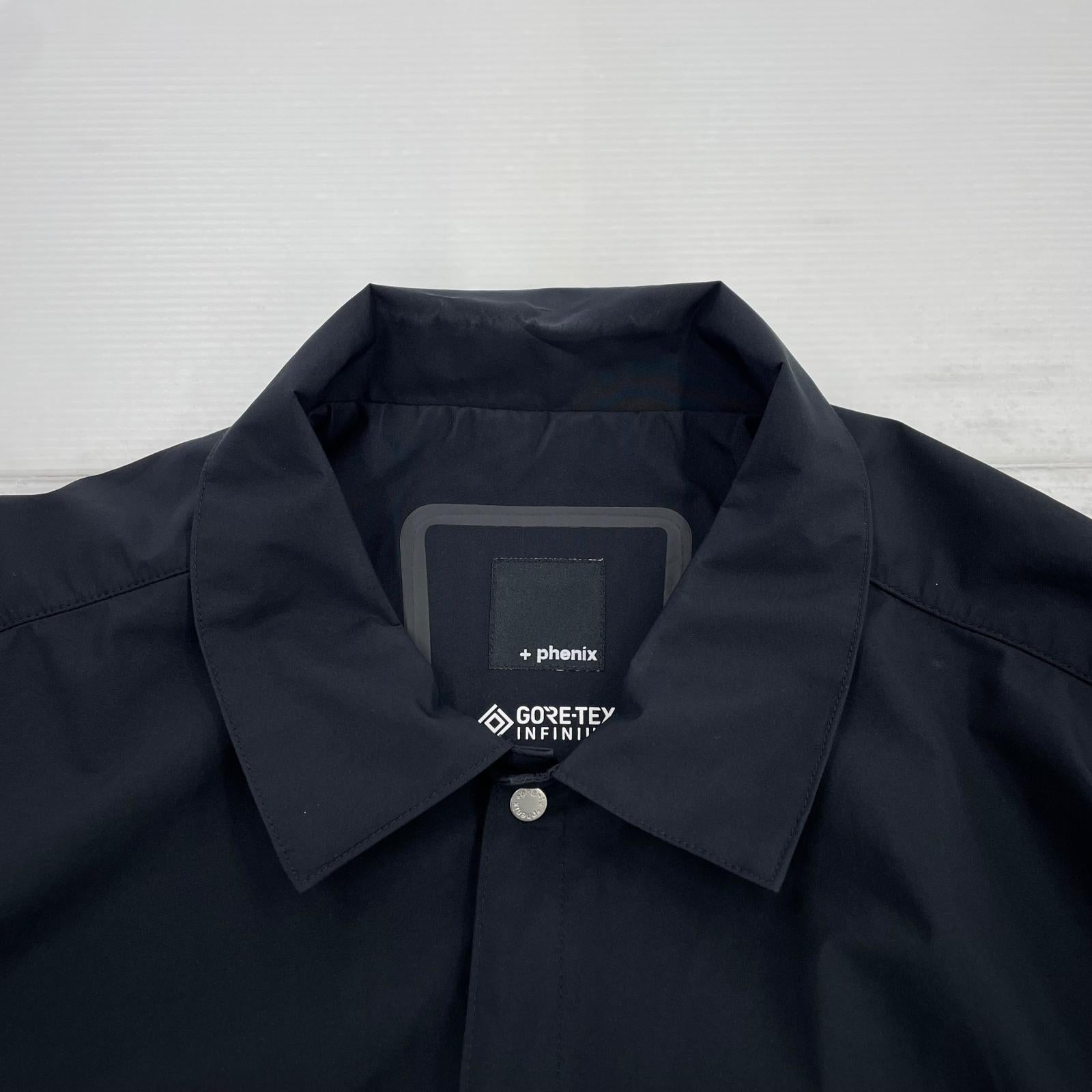 ジャケット +phenix FISHING GORETEX JACKET 黒 L ブラック
