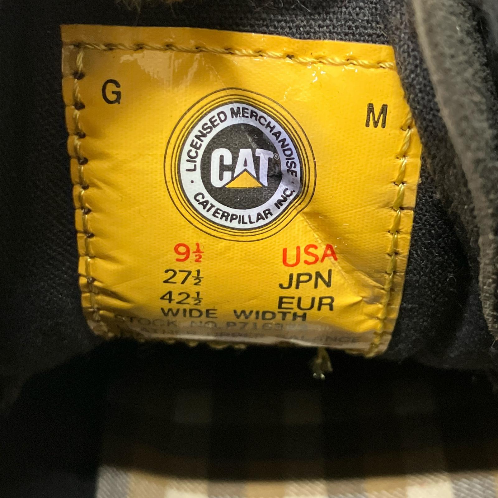 ブーツ CAT　タグ付 ブラウン