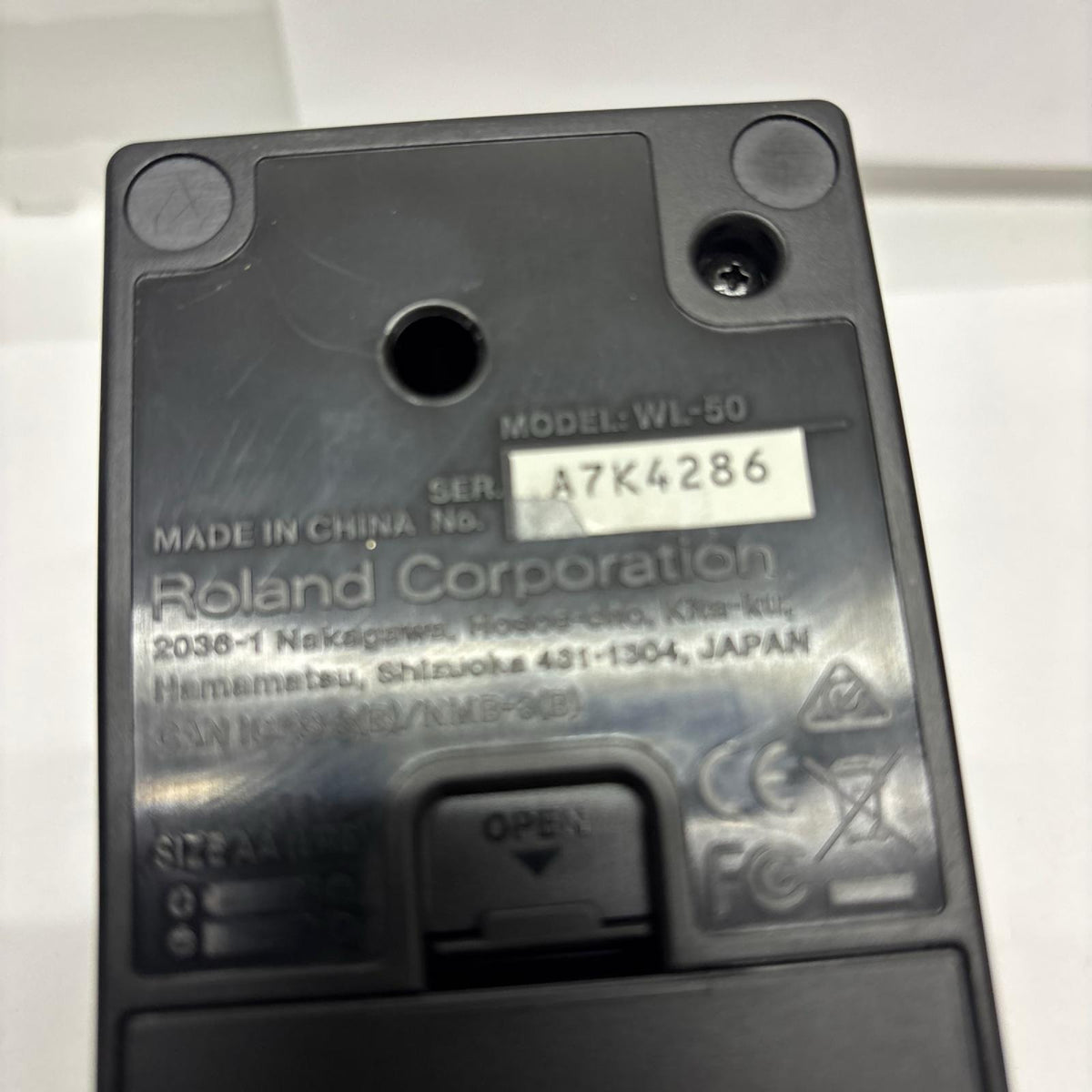 BOSS WL-50 ギターワイヤレスシステム エフェクター