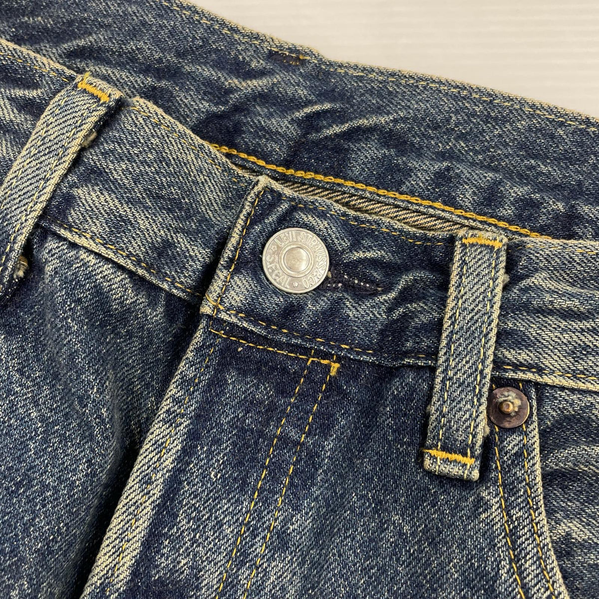 デニムパンツ 501XX 55年復刻　W34L32 ブルー