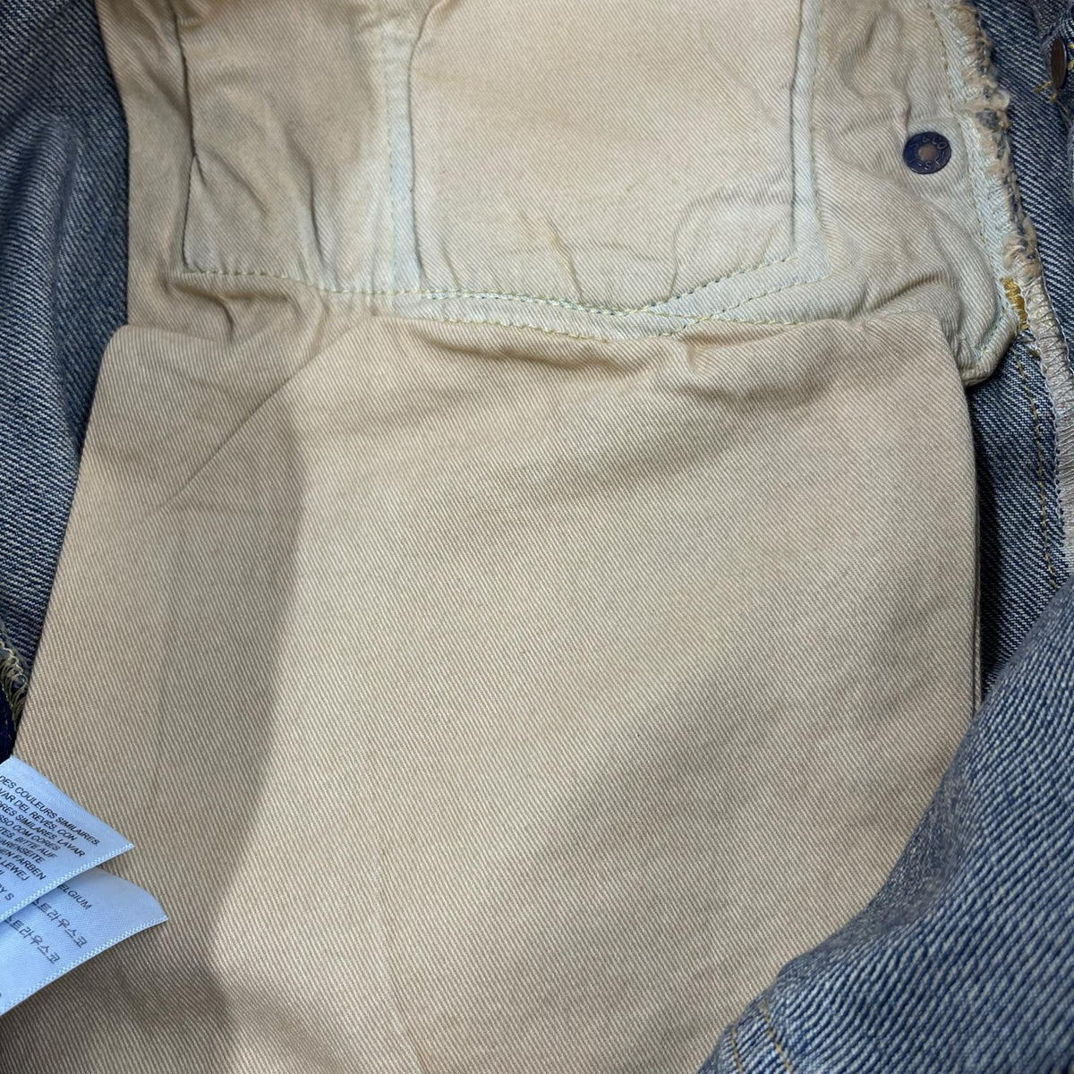 デニムパンツ 501XX 55年復刻　W34L32 ブルー
