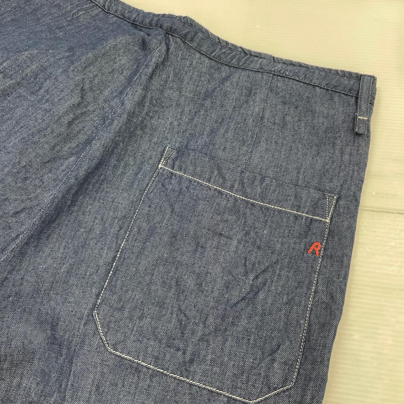デニムパンツ リラックス テーパードフィット