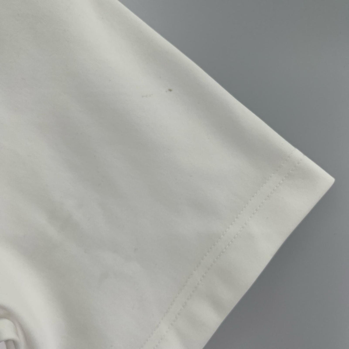 半袖Ｔシャツ HOMME PLUS 短冊プリント M M ホワイト