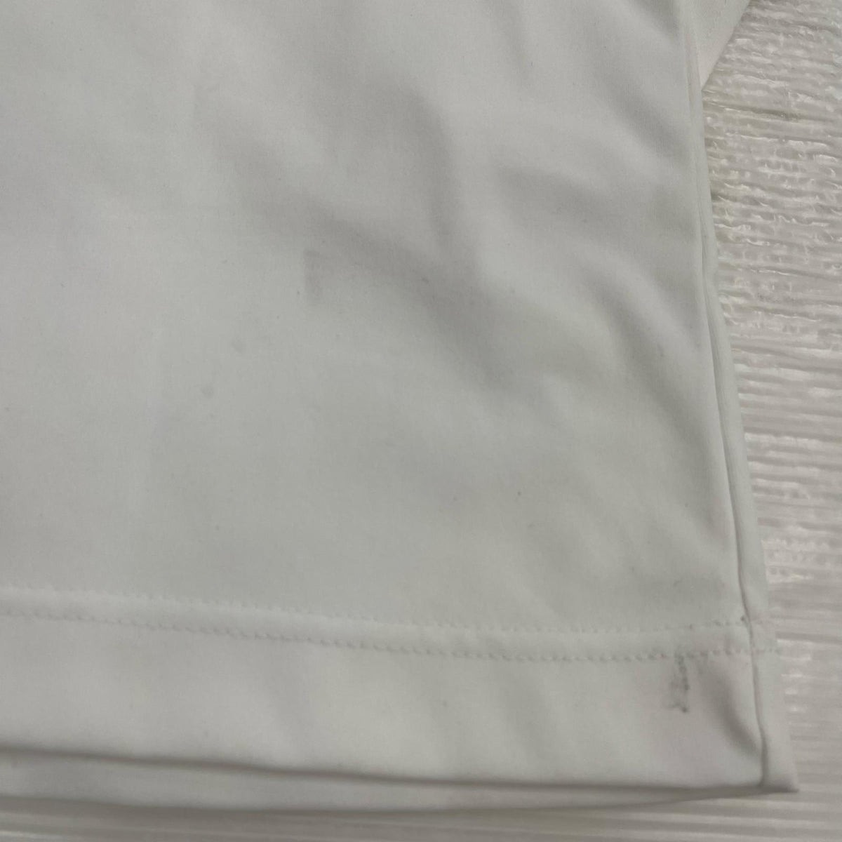 半袖Ｔシャツ HOMME PLUS 短冊プリント M M ホワイト