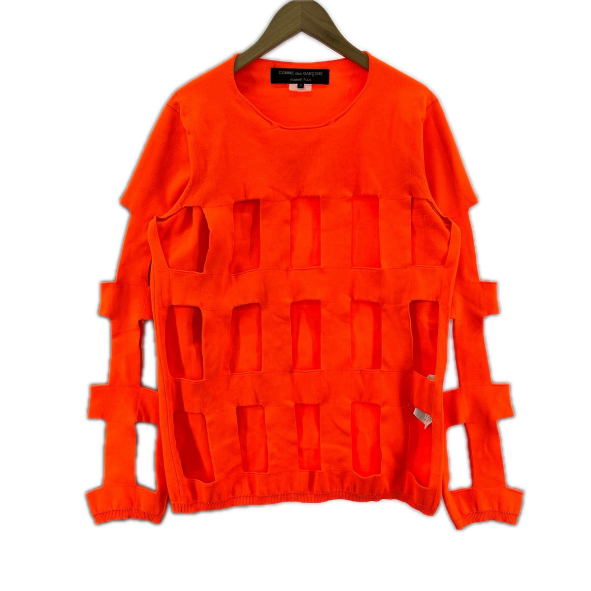 ニット HOMEN PLUS 19SS カットアウトデザイン M M