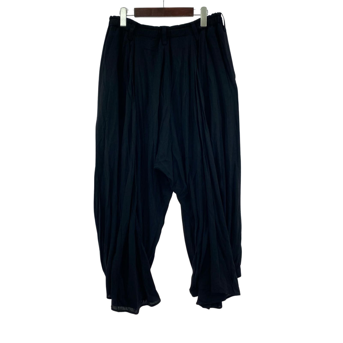 パンツ レーヨンカラス HW-P49-204 ブラック ブラック