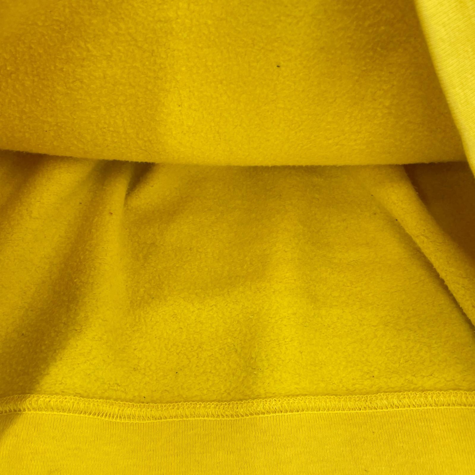 パーカー 20ss XXL HOODED SWEATSHIRT M M イエロー