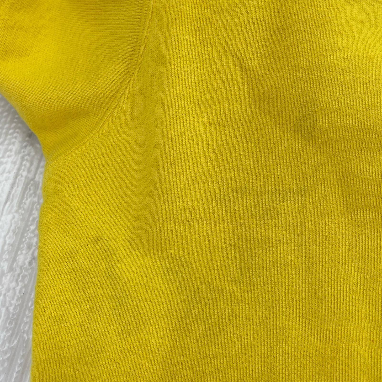 パーカー 20ss XXL HOODED SWEATSHIRT M M イエロー