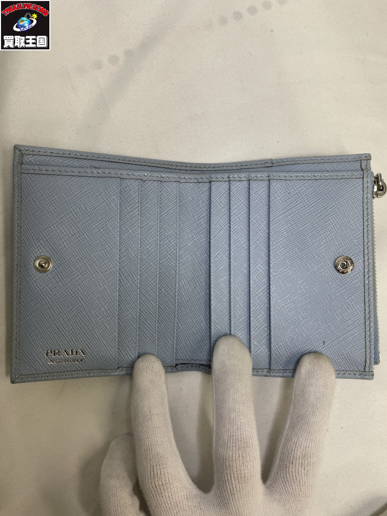 PRADA/サフィアーノ/トライアングルロゴ/1ML050