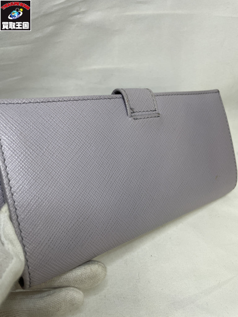 PRADA/サフィアーノ/パープル
