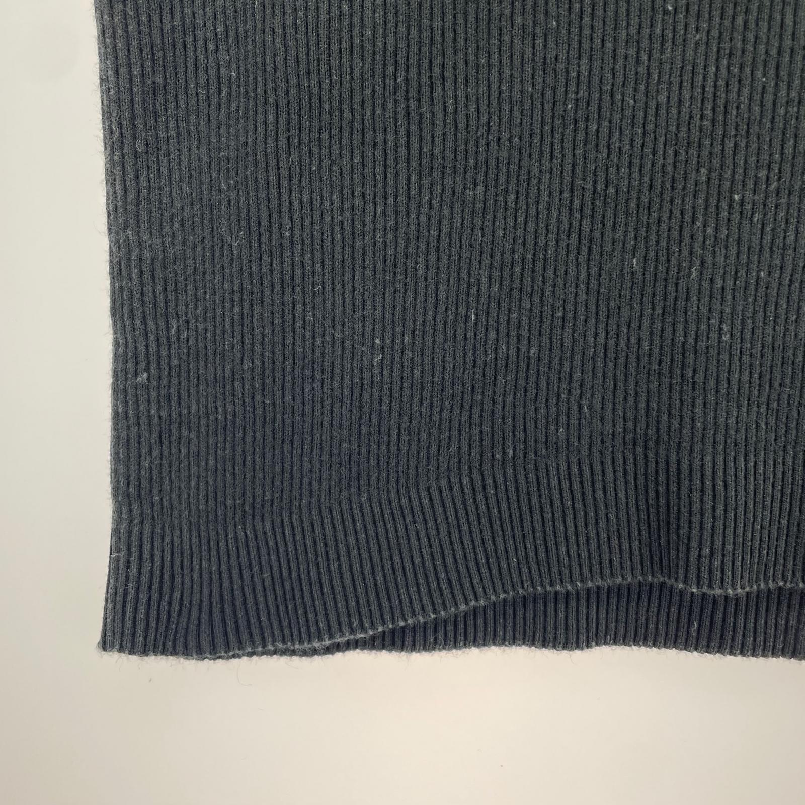 その他トップス AURALEE HIGH GAUGE RIB KNIT POLO 0 A24SP01HR ブラック