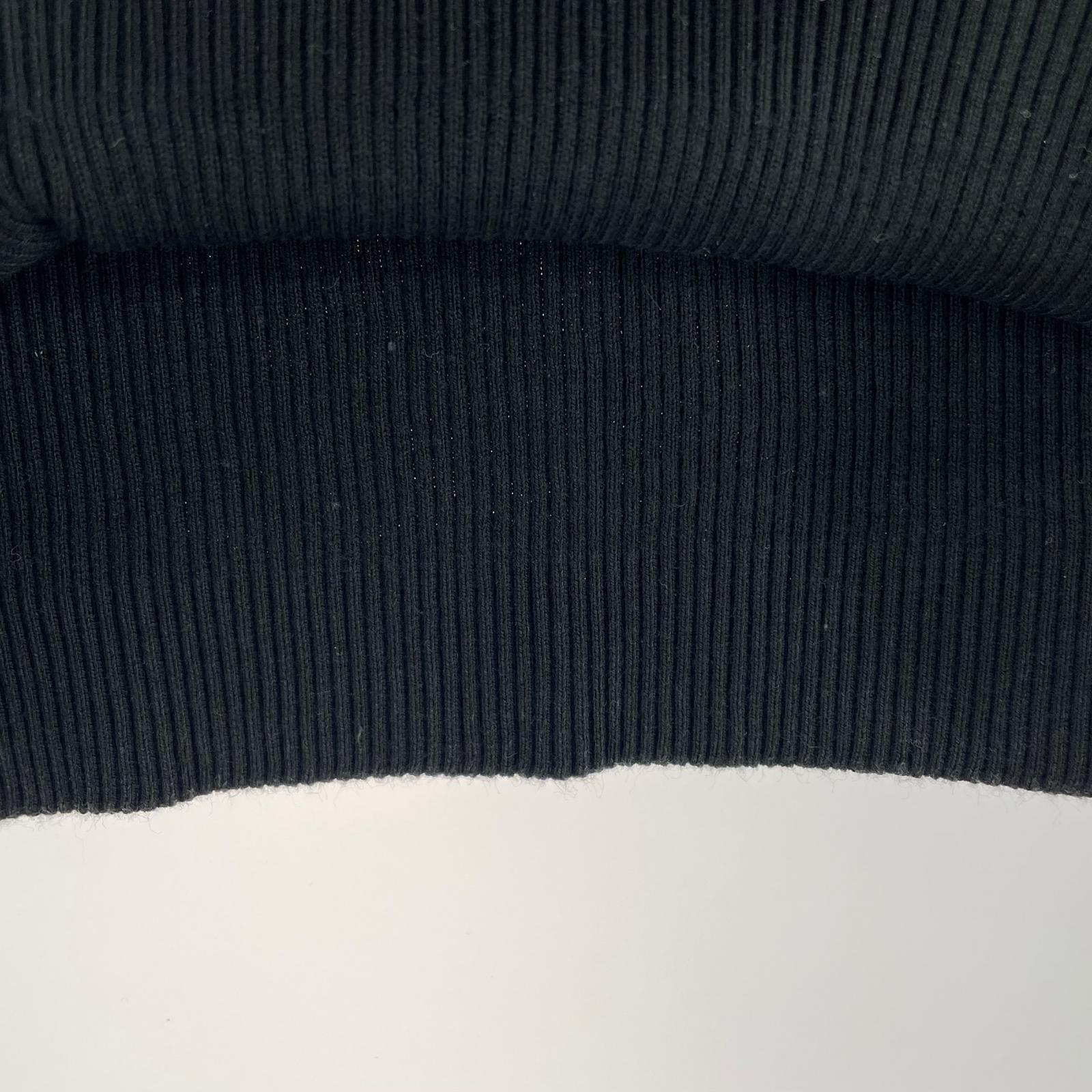 その他トップス AURALEE HIGH GAUGE RIB KNIT POLO 0 A24SP01HR ブラック
