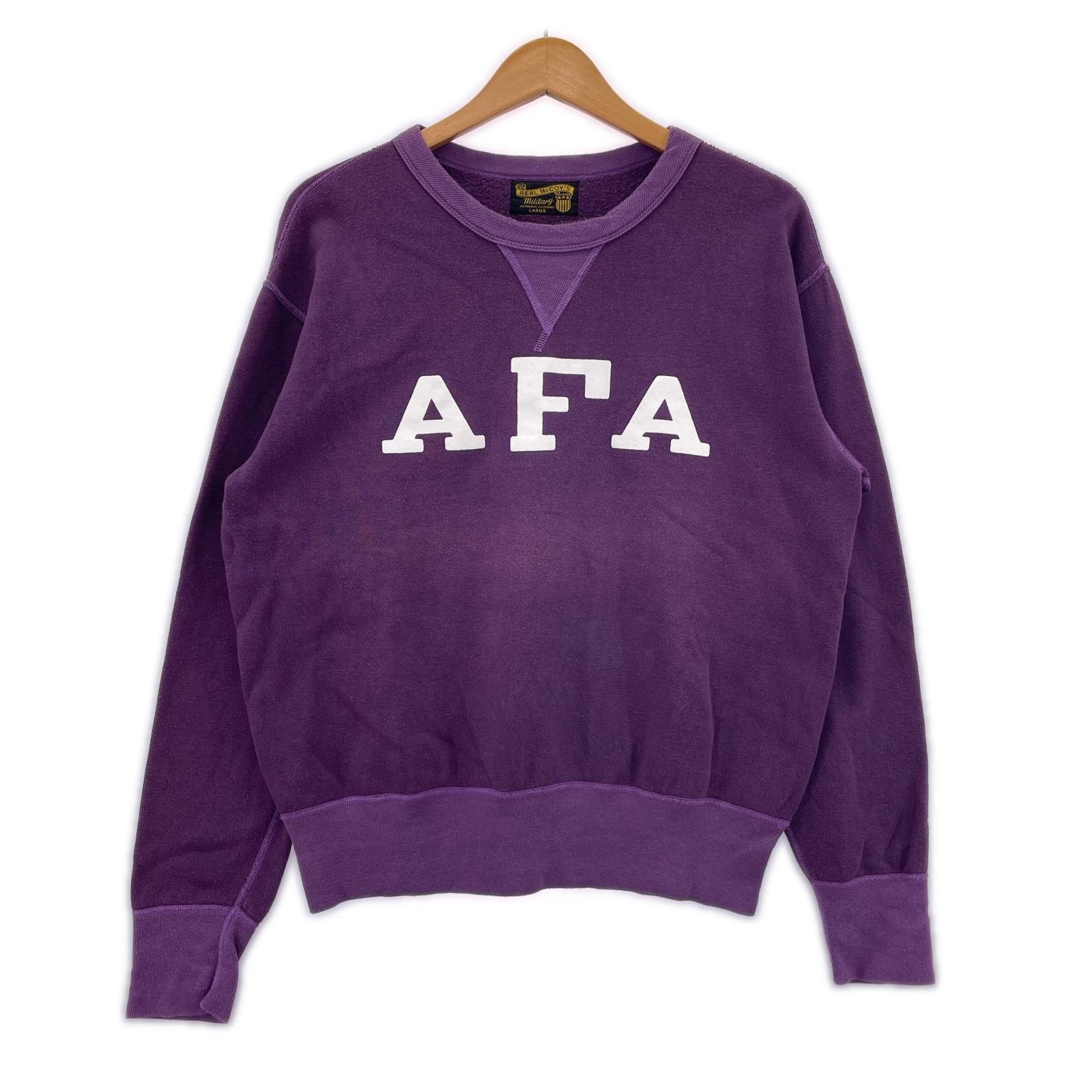 スウェット スウェット AFA 紫(L) L パープル