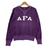 スウェット スウェット AFA 紫(L) L パープル