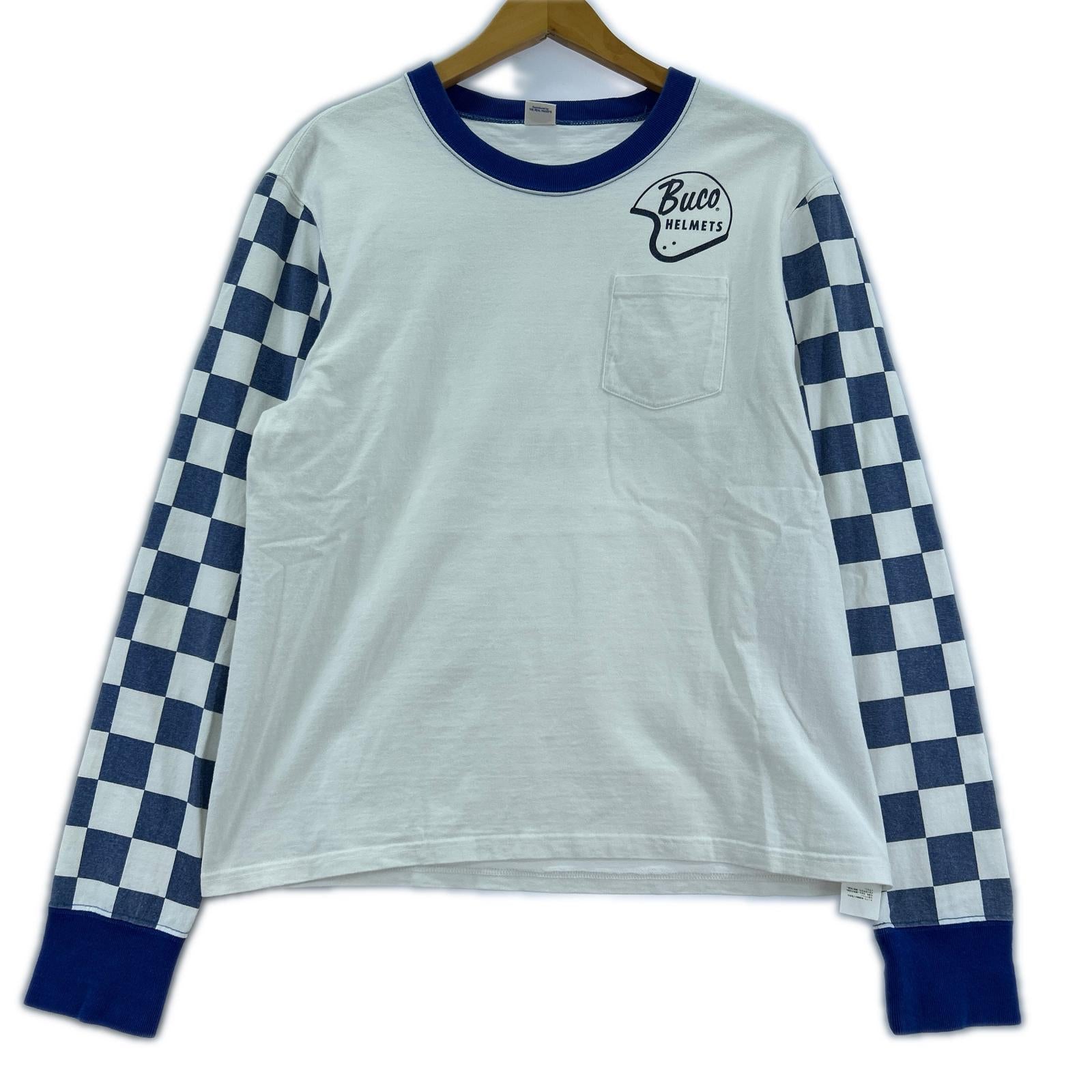 長袖Ｔシャツ L/Sカットソー アームフラッグ (M) M ホワイト