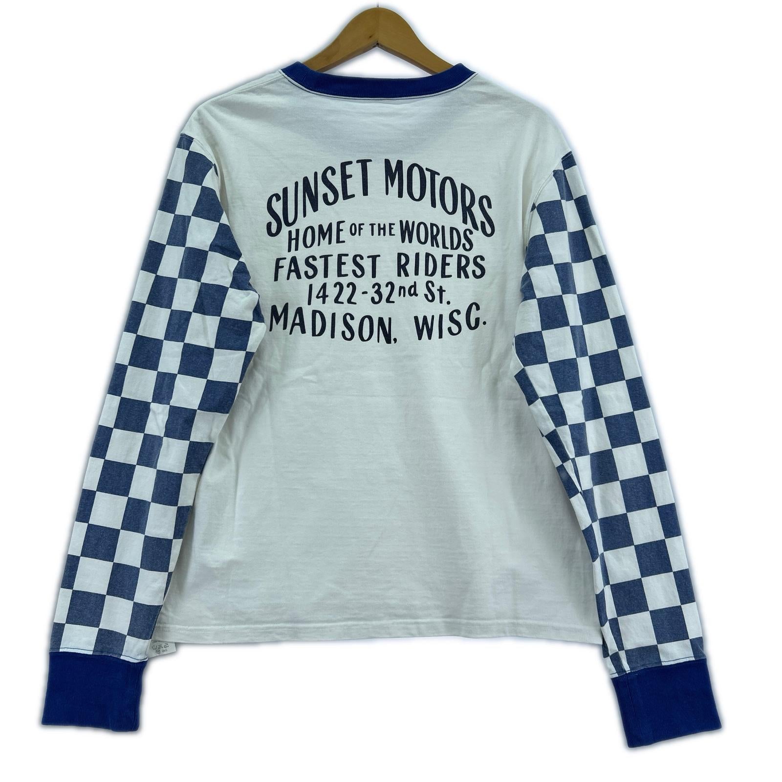 長袖Ｔシャツ L/Sカットソー アームフラッグ (M) M ホワイト