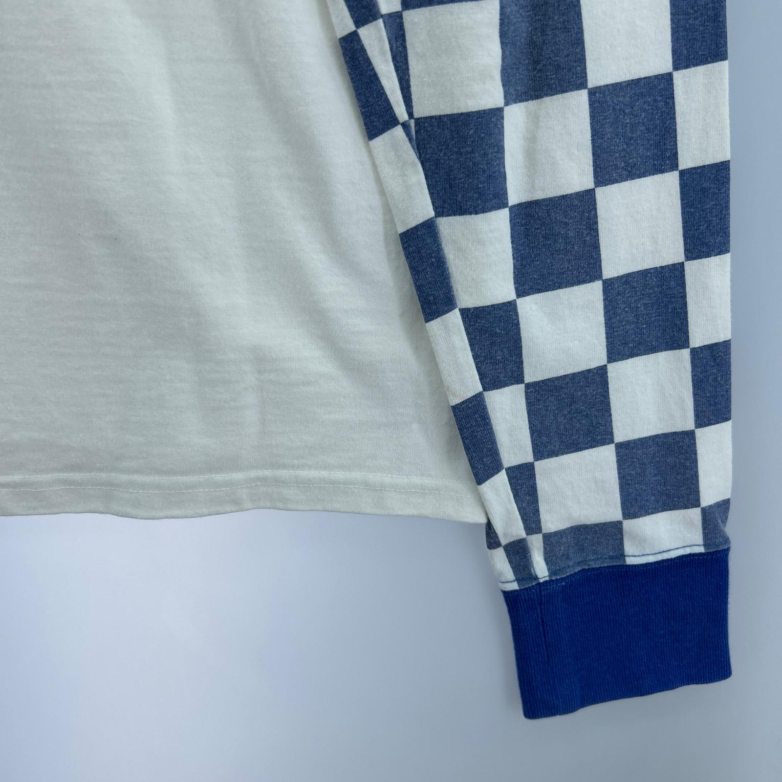長袖Ｔシャツ L/Sカットソー アームフラッグ (M) M ホワイト
