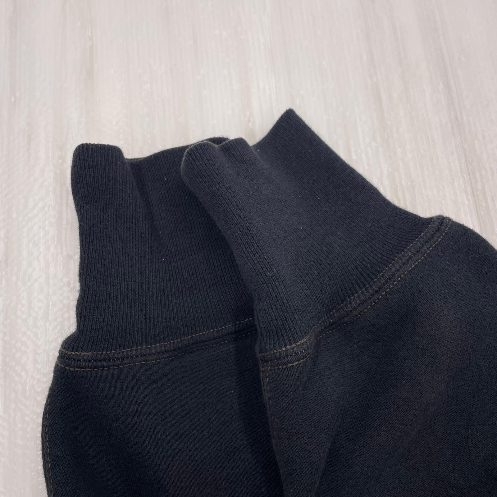 パーカー プルオーバーパーカー 裏起毛 黒(M) M ブラック