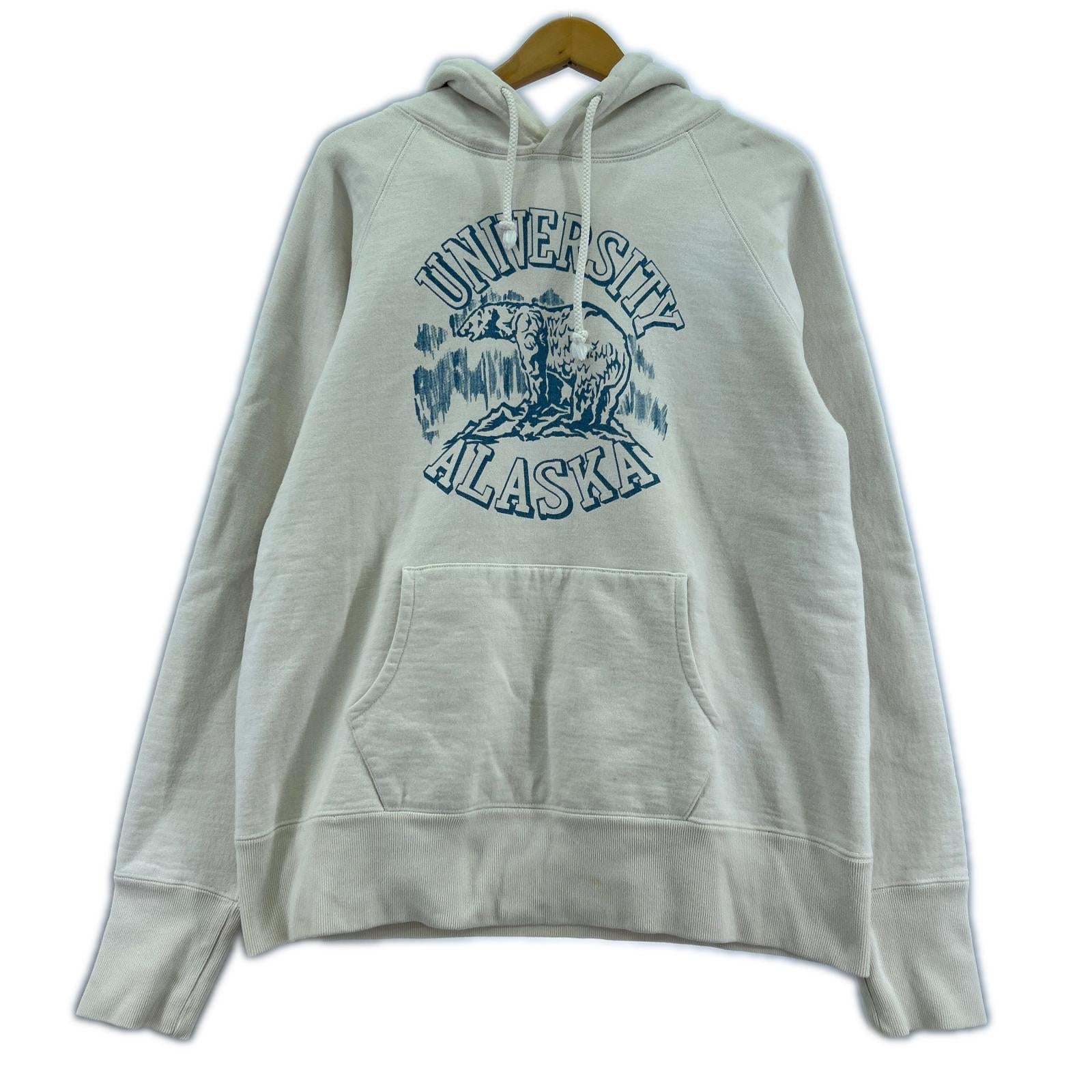 パーカー ALASKA プルオーバーパーカー 白(L) L ホワイト