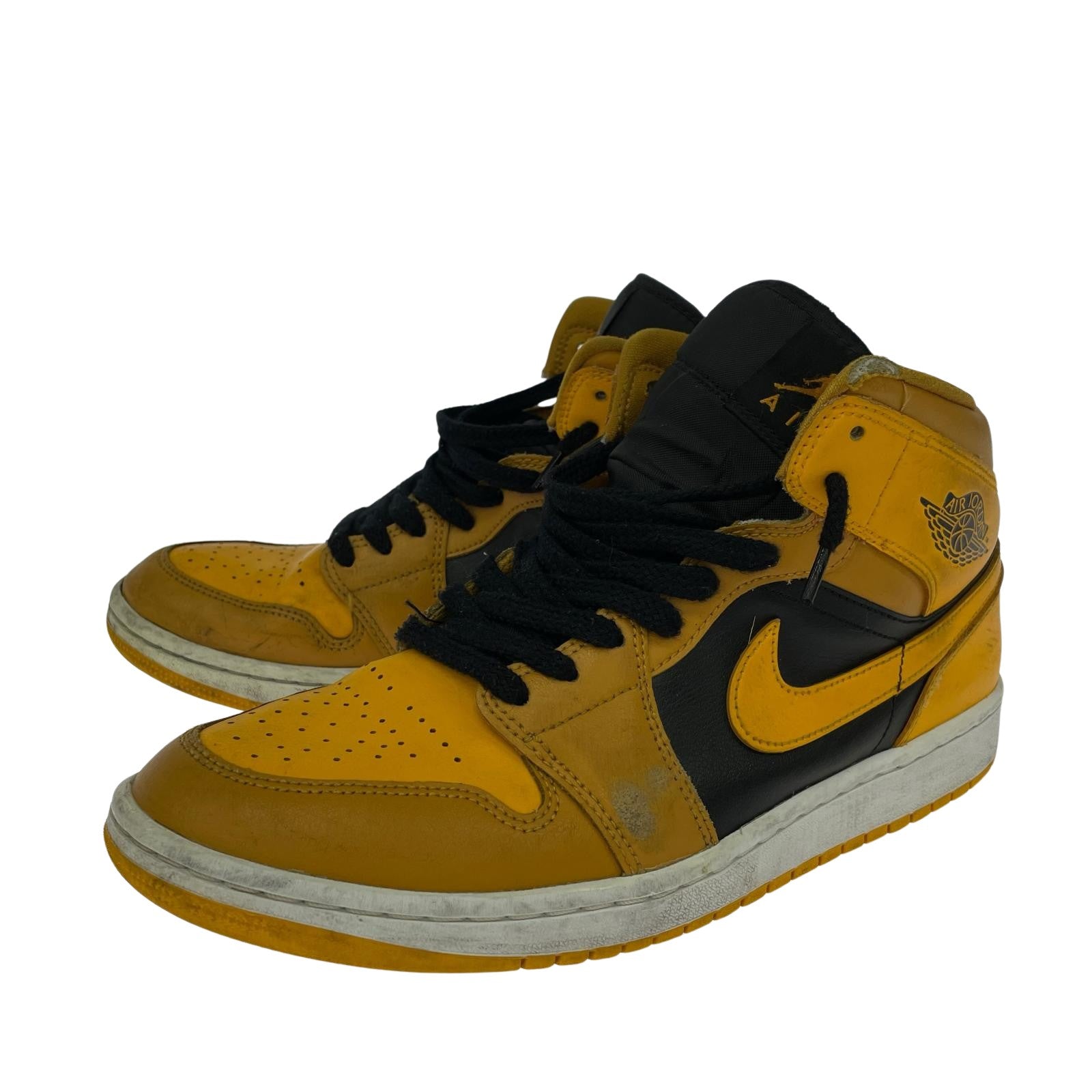 スニーカー NIKE Air Jordan 1 Mid University Gold 27.0㎝ 27cm (US9 UK8 1/2 EU44)