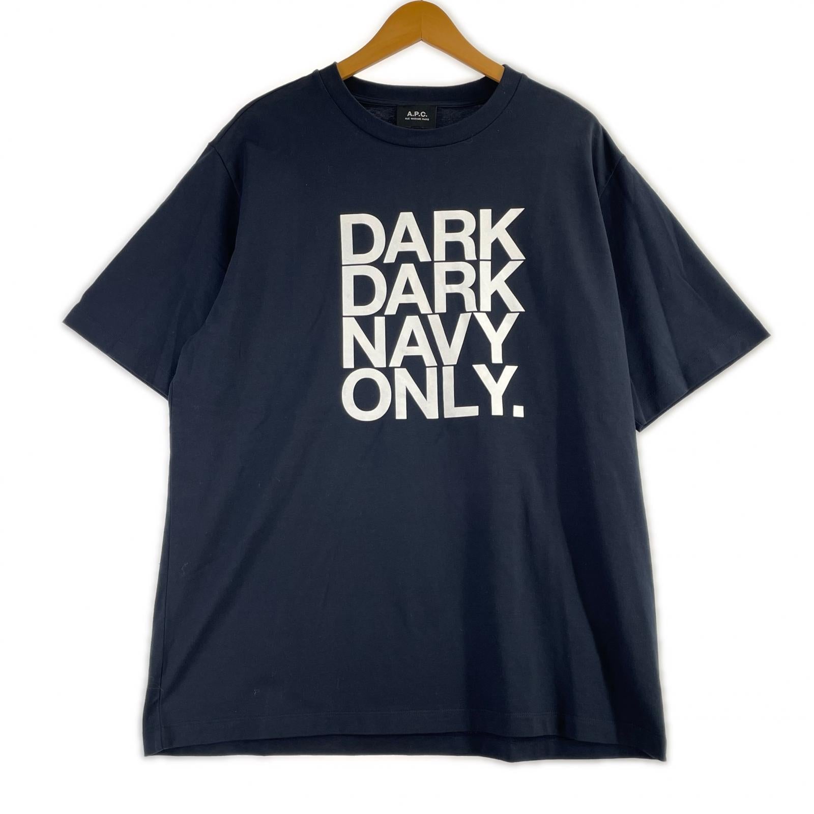 半袖Ｔシャツ DARK NAVY ONLY/L/ブラック/24262-1-93461 L ネイビー