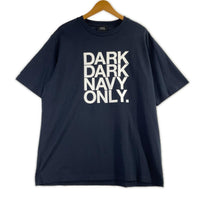 半袖Ｔシャツ DARK NAVY ONLY/L/ブラック/24262-1-93461 L ネイビー
