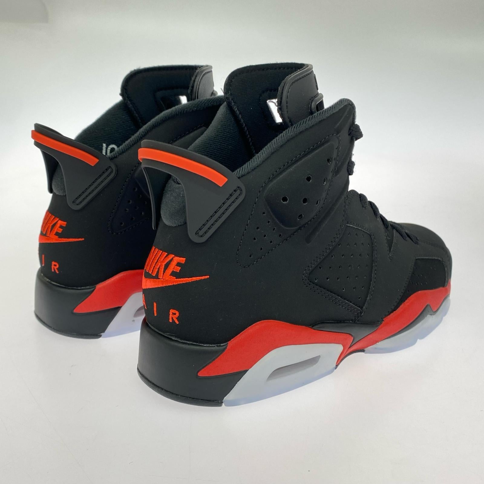 スニーカー AJ 6 Retro Infrared Salesman 27.5cm 27.5cm (US9 1/2 UK9 EU45) ブラック