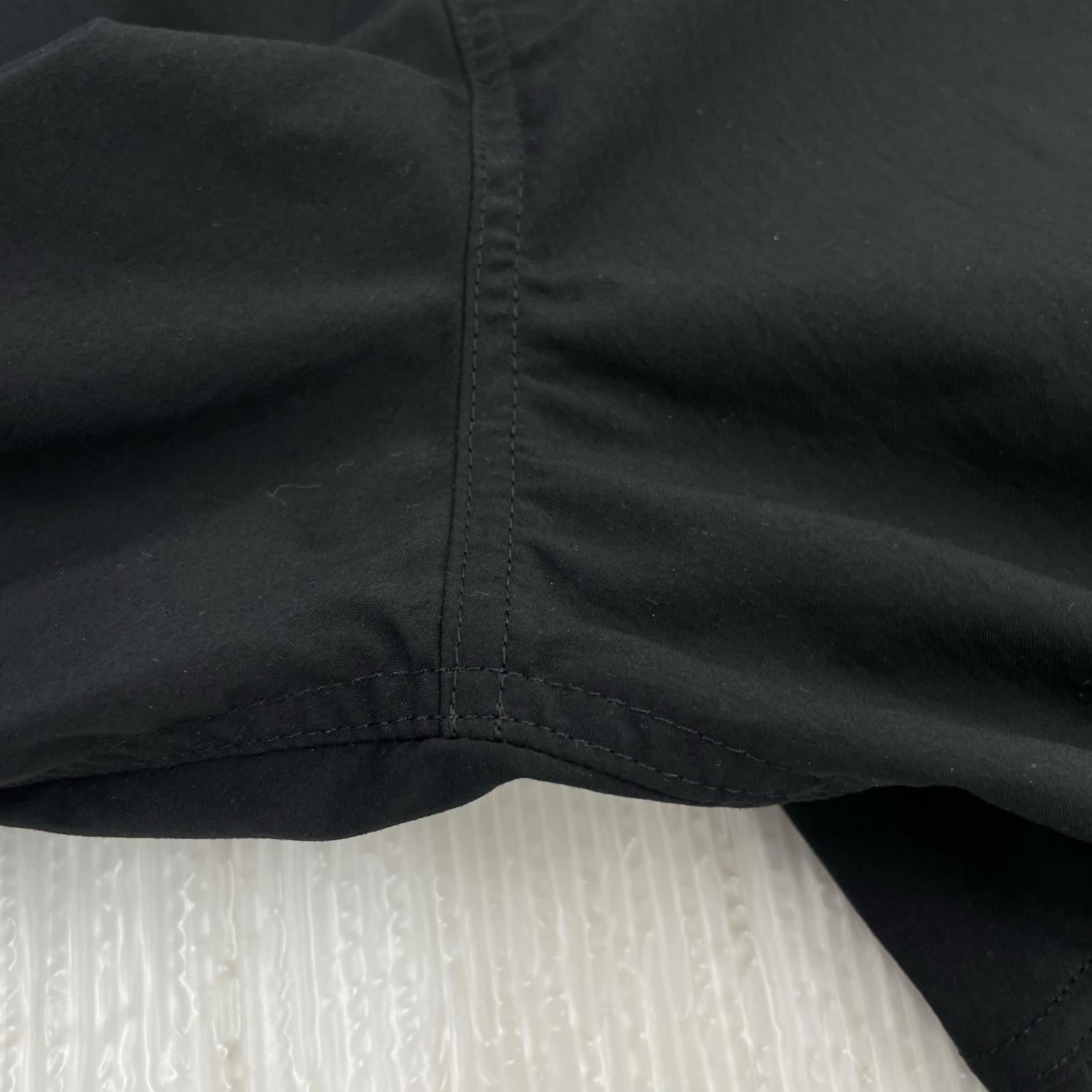 パンツ クロップドパンツ ブラック L ブラック