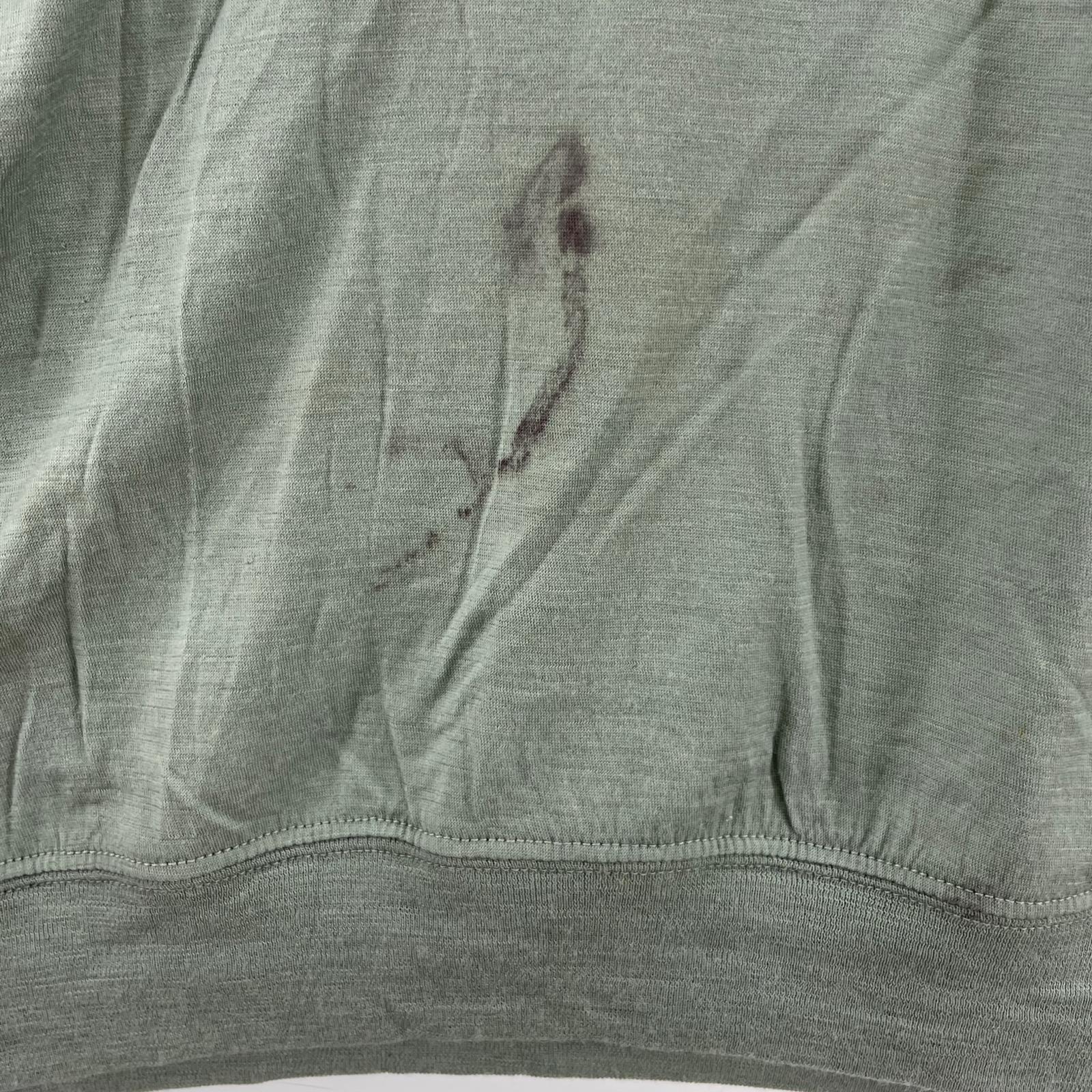 長袖Ｔシャツ ウール グレー M グレー