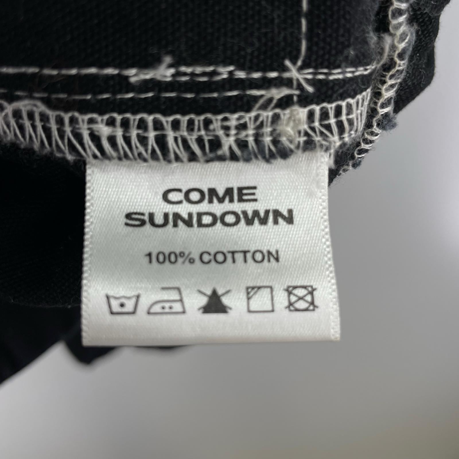 ジャケット COME SUNDOWN decit jacket L L ブラック