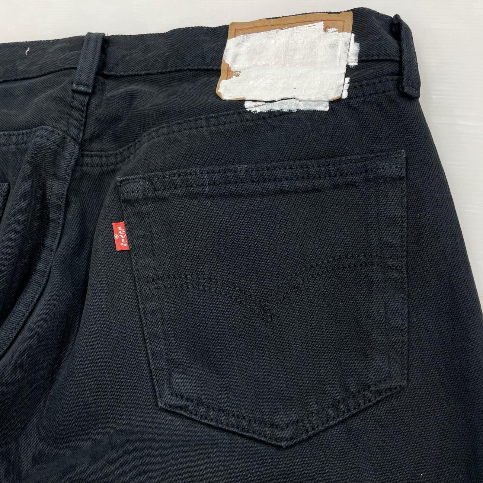 デニムパンツ OLDPARK Levi's 再構築 デニムパンツ L ブラック