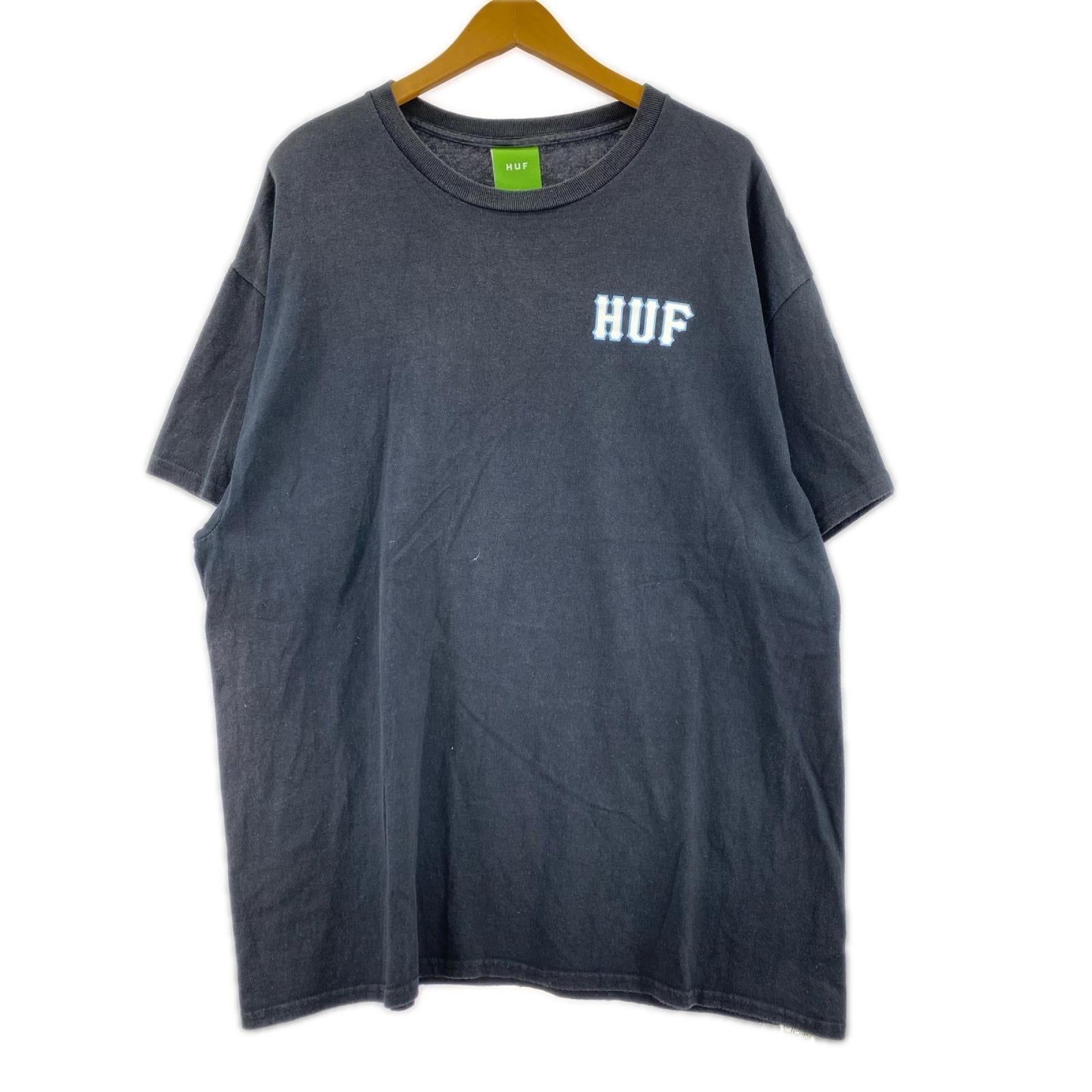 半袖Ｔシャツ HUF ２０周年記念 ダイスTee 黒 (L) L ブラック