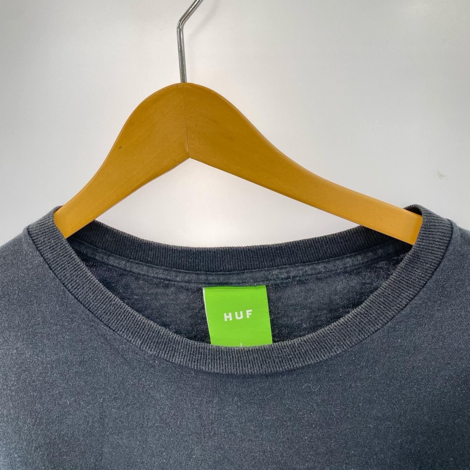 半袖Ｔシャツ HUF ２０周年記念 ダイスTee 黒 (L) L ブラック