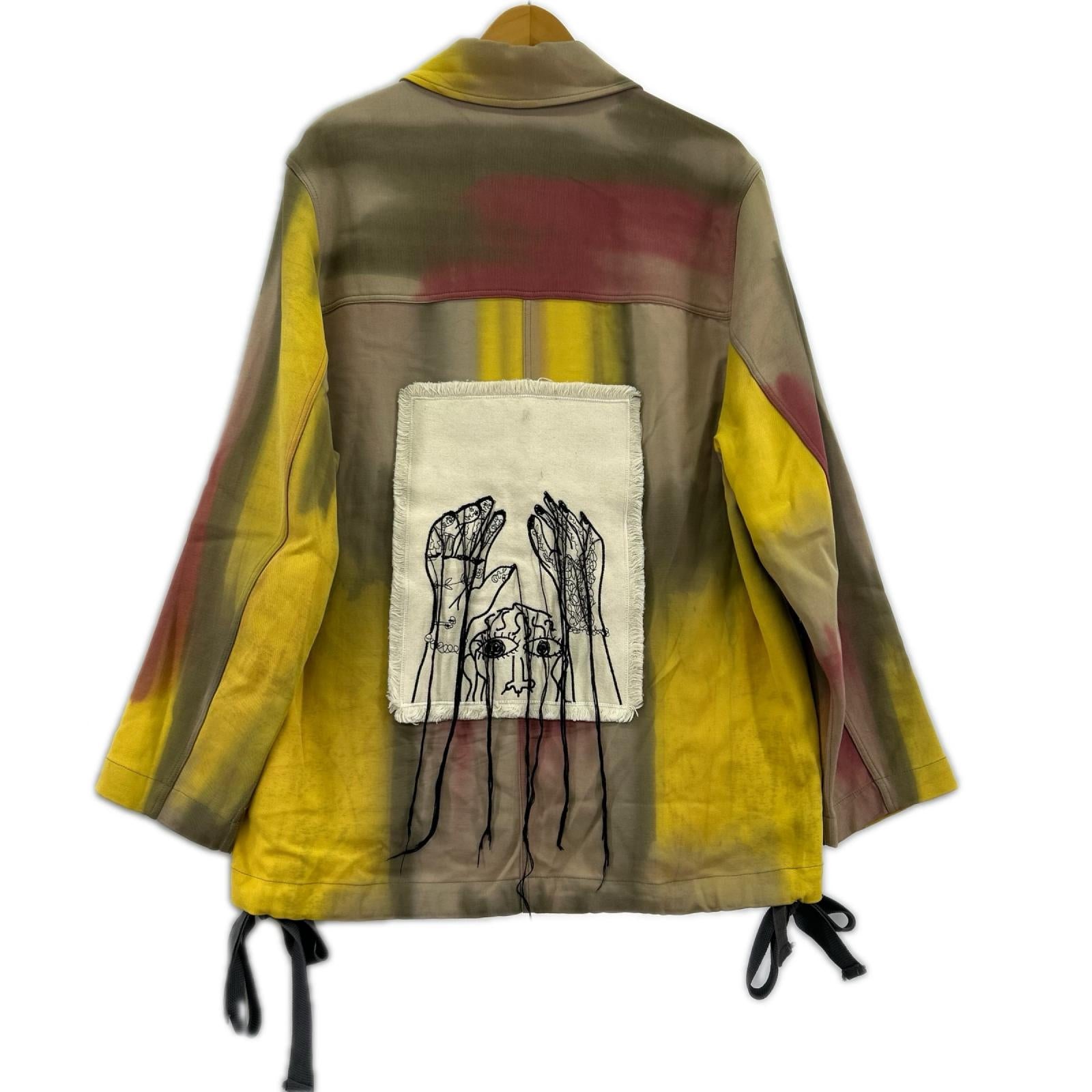 ジャケット 21.1 NAIVE PATHCH POCKET JACKET (46) 46 ベージュ