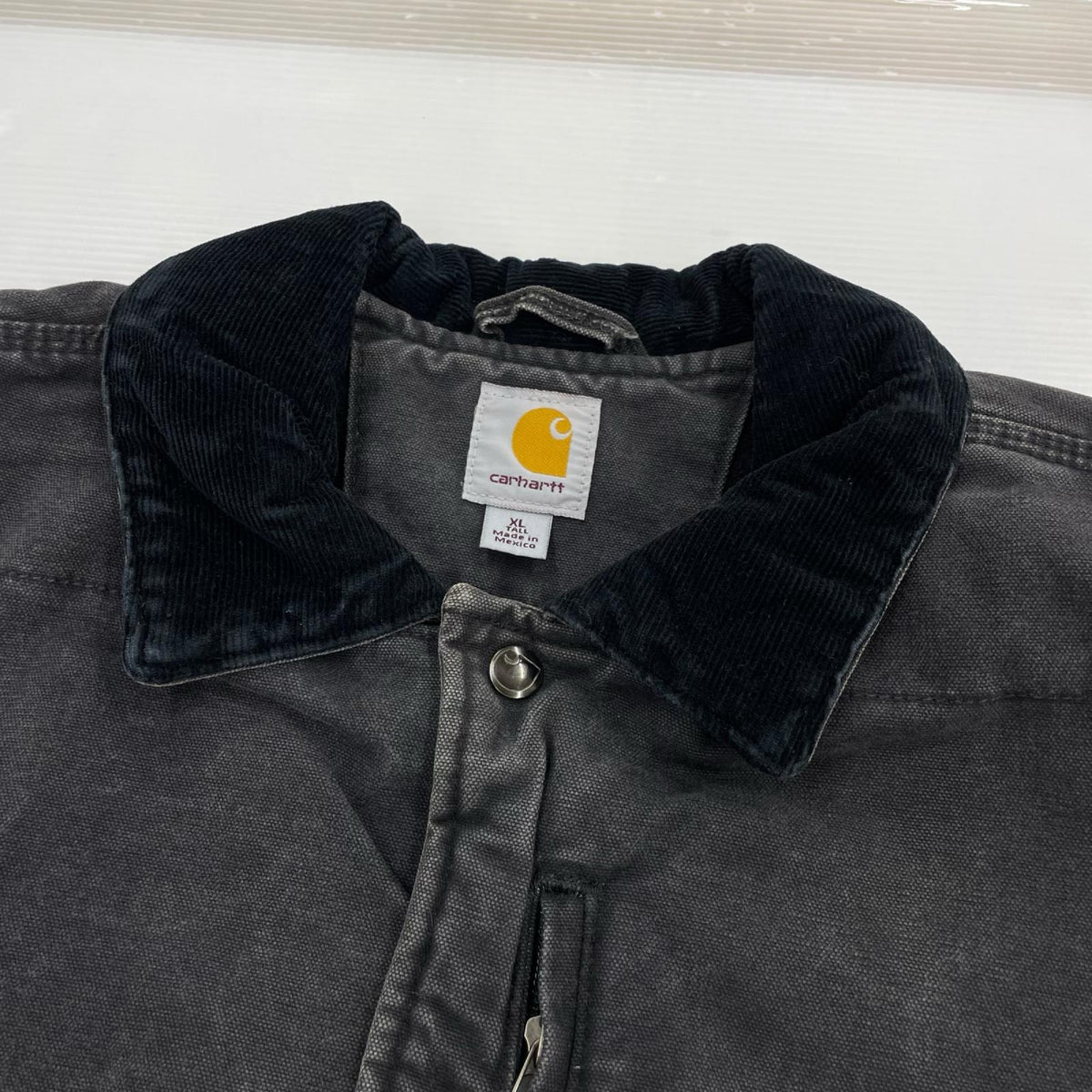 ジャケット Carhartt Chapman Vest 黒 ﾌｪｰﾄﾞﾌﾞﾗｯｸ (XL) ブラック