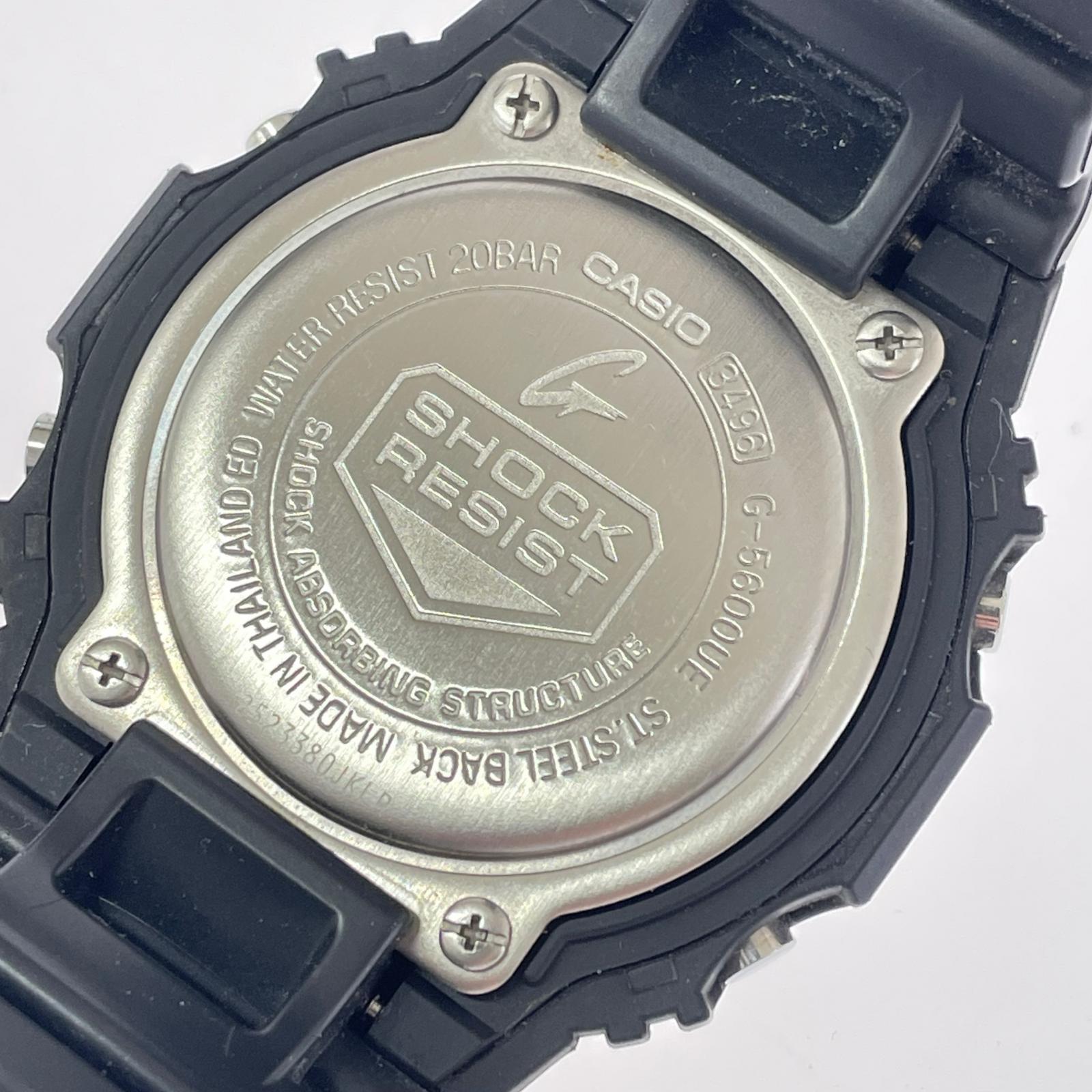腕時計 タフソーラー G-5600UE ブラック