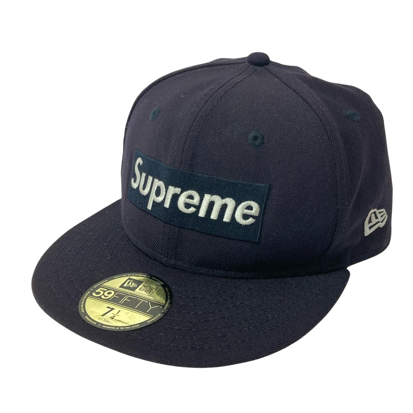 キャップ ボックスロゴキャップ パープル