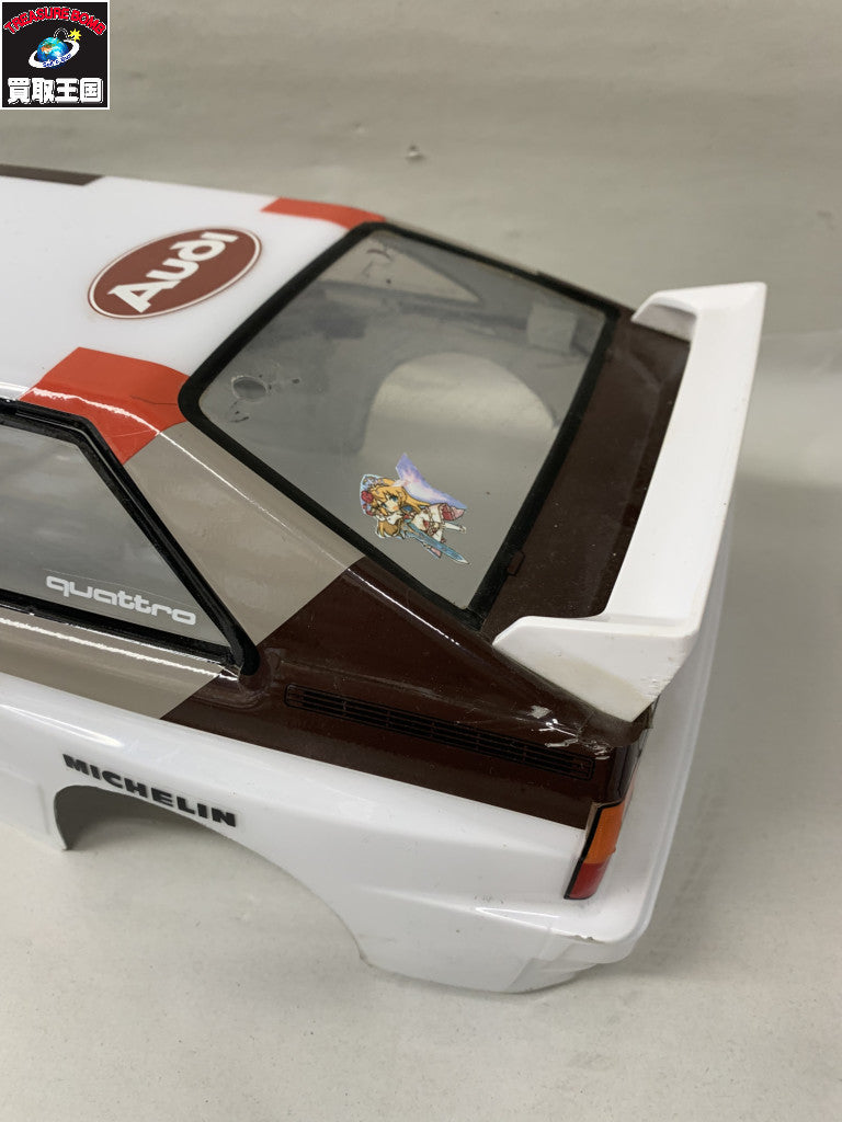 タミヤ 1/10RC アウディ クワトロラリー A2 ボディ ラジコン