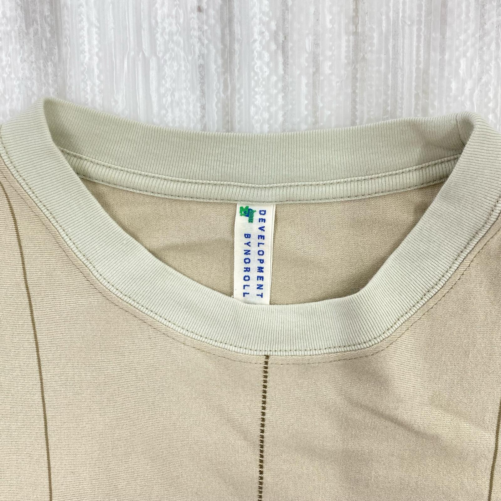 長袖Ｔシャツ NOROLL/UNEVENNESS L/S TEE ベージュ