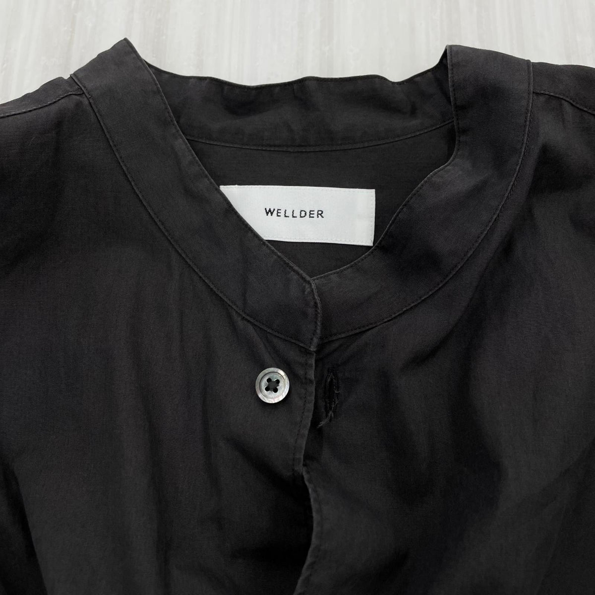 長袖シャツ WELLDER ﾊﾞﾝﾄﾞｶﾗｰｼｬﾂ WM21ASH07 茶 (5) 5
