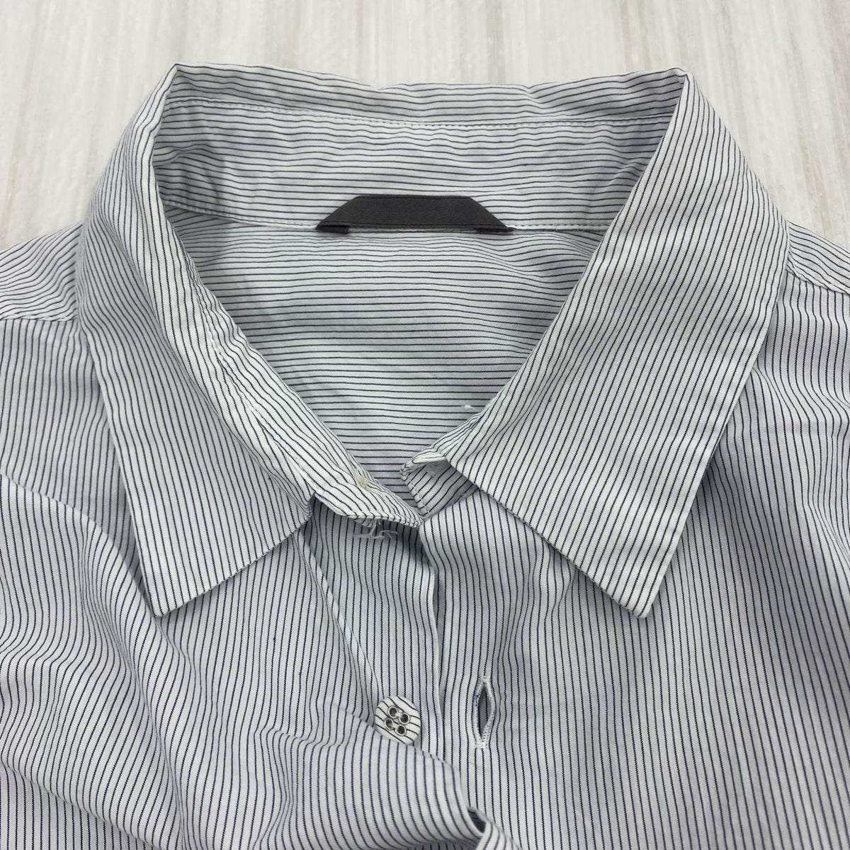 長袖シャツ :CASE 22AW OUTDOOR STRIPE SHIRT SH03-22A (L) L ブルー