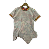 半袖Ｔシャツ インサイドアウト 花柄 白 (-) ホワイト