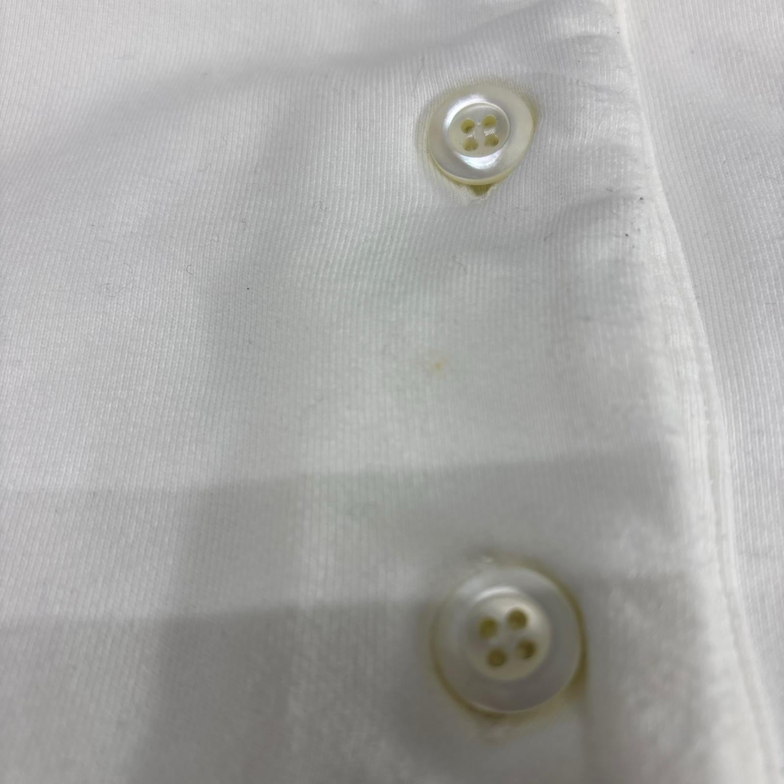 スウェット 23ss コットンフリース スウェットシャツ 白 (S) S