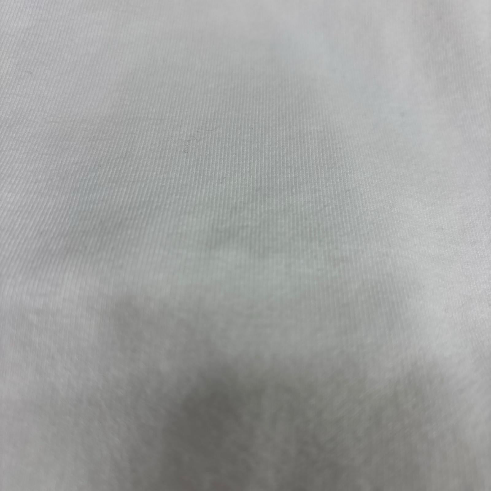 スウェット 23ss コットンフリース スウェットシャツ 白 (S) S